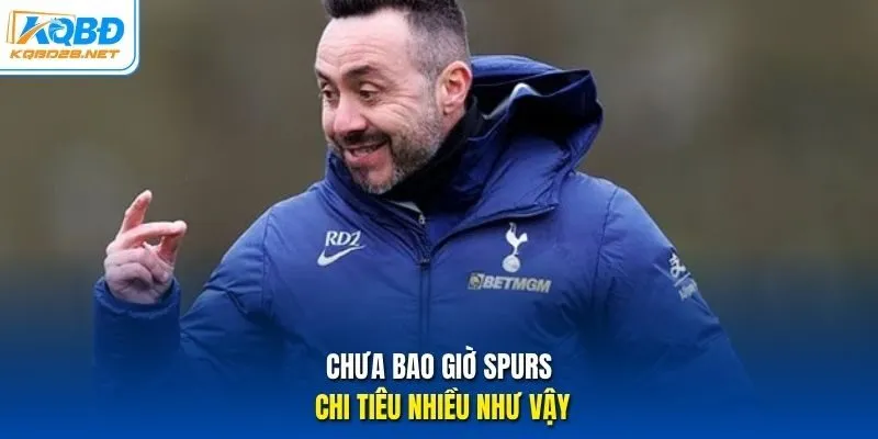 Chưa bao giờ Spurs chi tiêu nhiều như vậy Chưa bao giờ Spurs chi tiêu nhiều như vậy