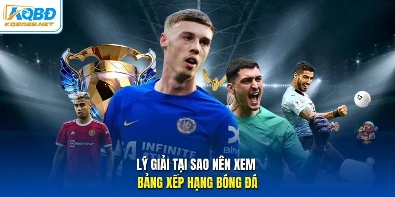 Lý giải tại sao nên xem bảng xếp hạng bóng đá Lý giải tại sao nên xem bảng xếp hạng bóng đá