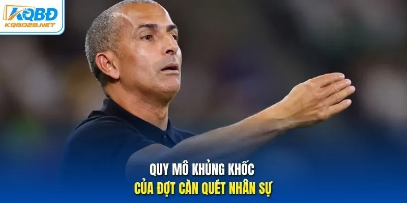 Quy mô khủng khốc của đợt càn quét nhân sự Quy mô khủng khốc của đợt càn quét nhân sự