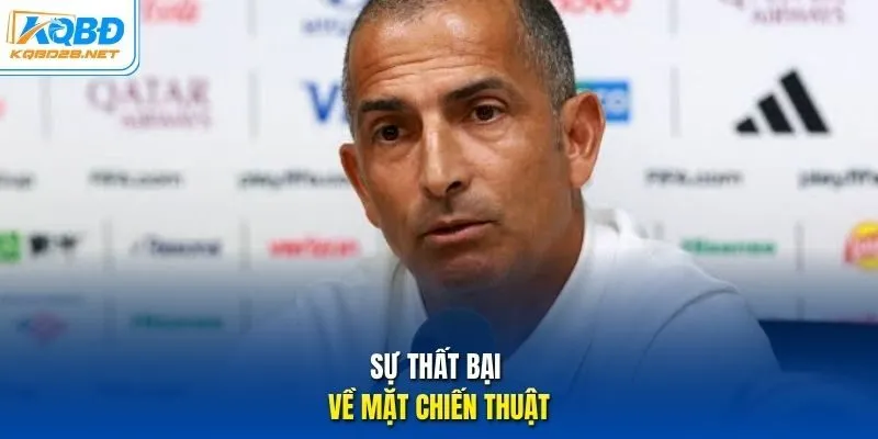 Sự thất bại về mặt chiến thuật Sự thất bại về mặt chiến thuật