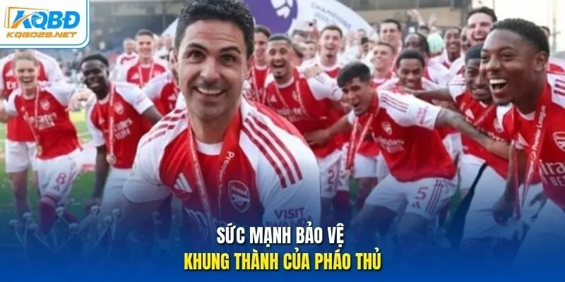 Sức mạnh bảo vệ khung thành của pháo thủ Sức mạnh bảo vệ khung thành của pháo thủ