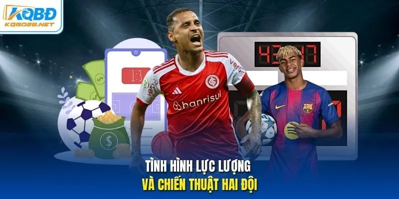 Tình hình lực lượng và chiến thuật hai đội.