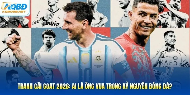 Tranh cãi GOAT 2026: Ai Là Ông Vua Trong Kỷ Nguyên Bóng Đá?
